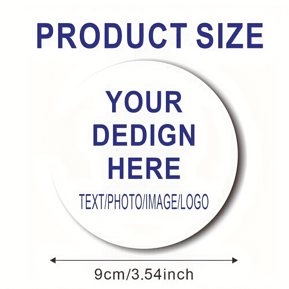 Personalized Coasters with Your Logo/Photo/Text